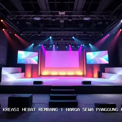 harga sewa panggung rigging 8x10 Rembang