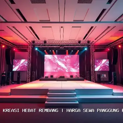 Harga Sewa Panggung Rigging 8×10 Rembang