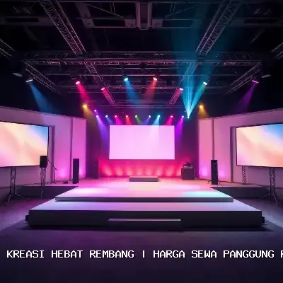 Harga Sewa Panggung Rigging 8×10 Rembang