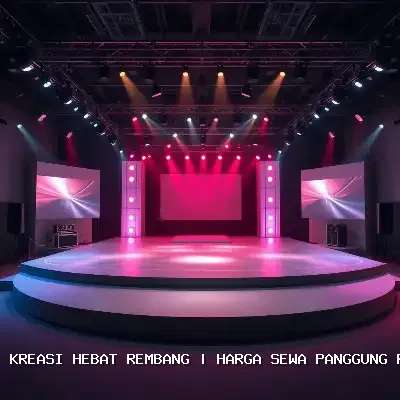 Harga Sewa Panggung Rigging 8×10 Rembang
