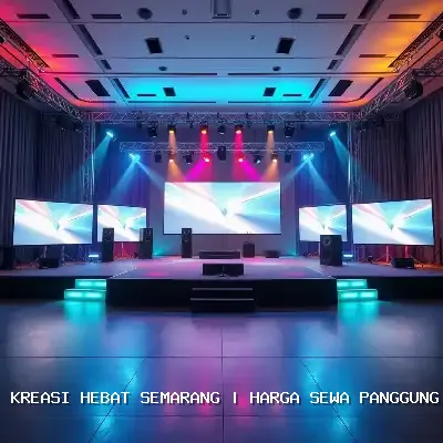 harga sewa panggung rigging 8x10 Semarang