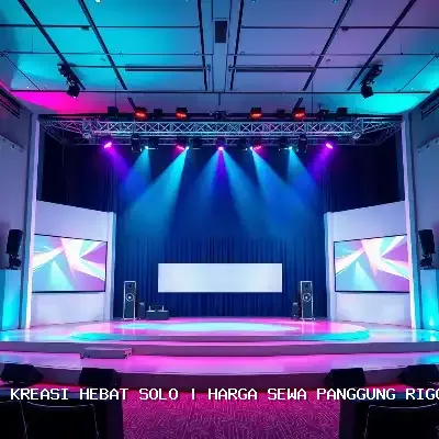harga sewa panggung rigging 8x10 Solo