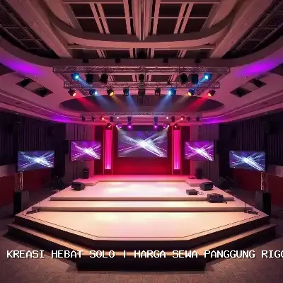 Sewa Panggung Rigging 8×10 di Solo