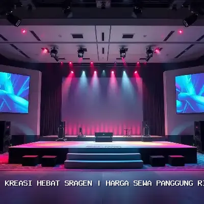 Harga Sewa Panggung Rigging 8×10 di Sragen