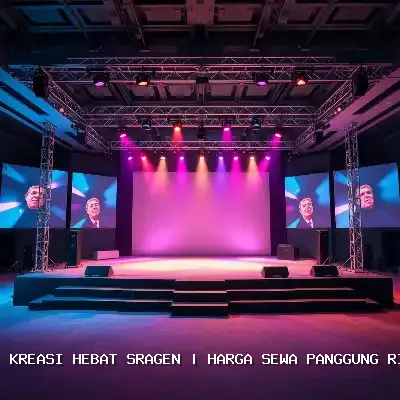 Harga Sewa Panggung Rigging 8×10 di Sragen