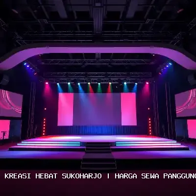 Harga Sewa Panggung Rigging 8×10 di Sukoharjo