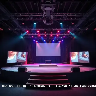 Harga Sewa Panggung Rigging 8×10 di Sukoharjo