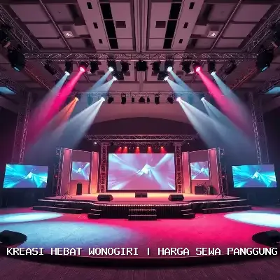 Harga Sewa Panggung Rigging 8×10 di Wonogiri