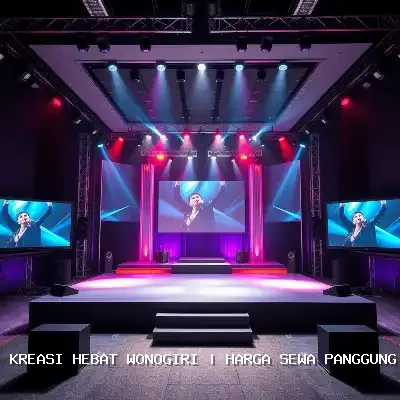 Harga Sewa Panggung Rigging 8×10 di Wonogiri
