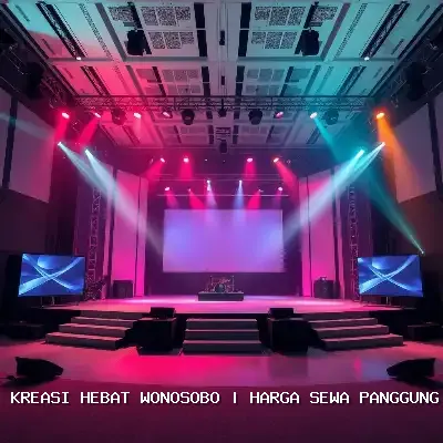 harga sewa panggung rigging 8x10 Wonosobo