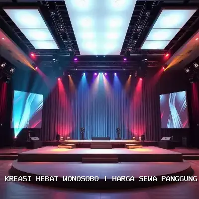 Harga Sewa Panggung Rigging 8×10 di Wonosobo