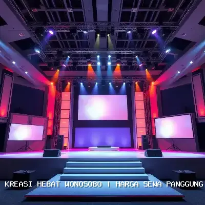 Harga Sewa Panggung Rigging 8×10 di Wonosobo