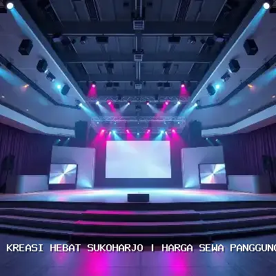 Harga Sewa Panggung di Sukoharjo