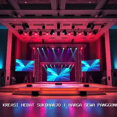 Harga Sewa Panggung di Sukoharjo