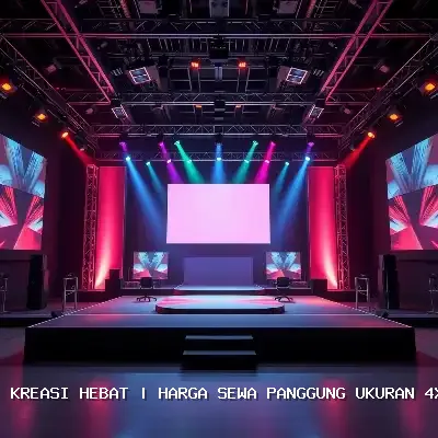 harga sewa panggung ukuran 4x6