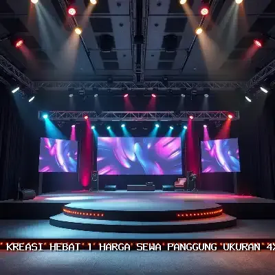 Harga Sewa Panggung Ukuran 4×6