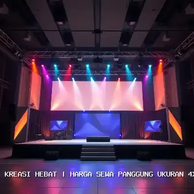 Harga Sewa Panggung Ukuran 4×6
