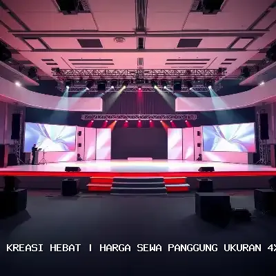 Harga Sewa Panggung Ukuran 4×6