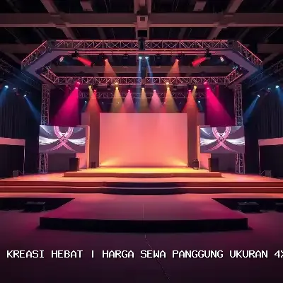 Harga Sewa Panggung Ukuran 4×6