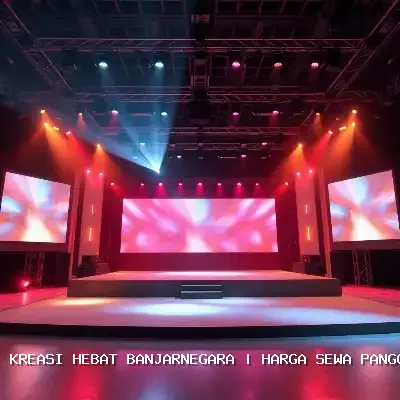 Harga Sewa Panggung Ukuran 4×6 Banjarnegara
