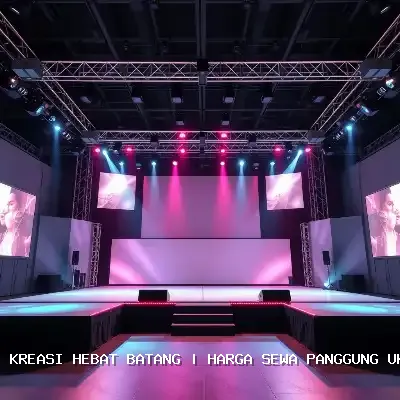 Harga Sewa Panggung Ukuran 4×6 Batang