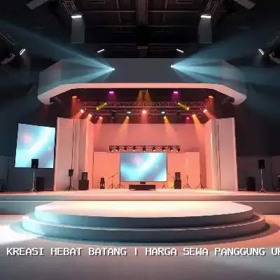 Harga Sewa Panggung Ukuran 4×6 Batang