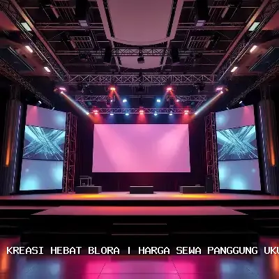 Harga Sewa Panggung Ukuran 4×6 Blora