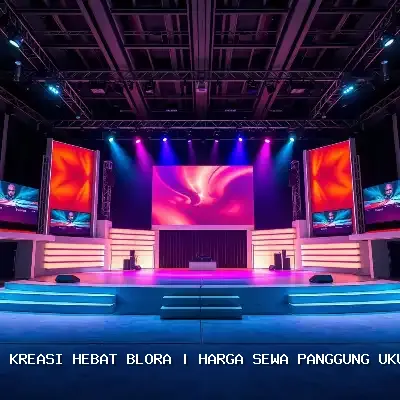 Harga Sewa Panggung Ukuran 4×6 Blora