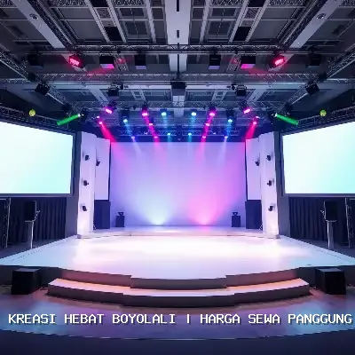 harga sewa panggung ukuran 4x6 Boyolali
