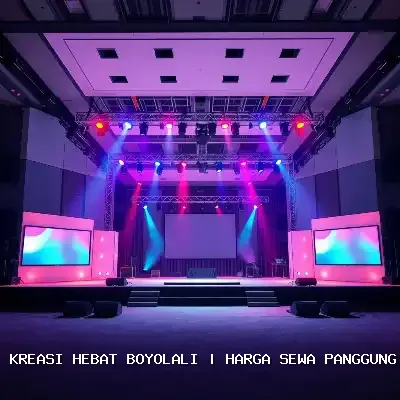 Harga Sewa Panggung Ukuran 4×6 Boyolali