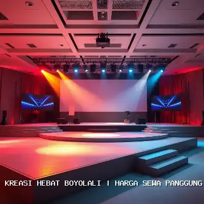 Harga Sewa Panggung Ukuran 4×6 Boyolali