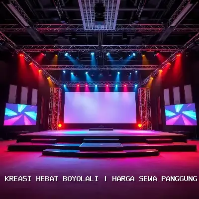 Harga Sewa Panggung Ukuran 4×6 Boyolali