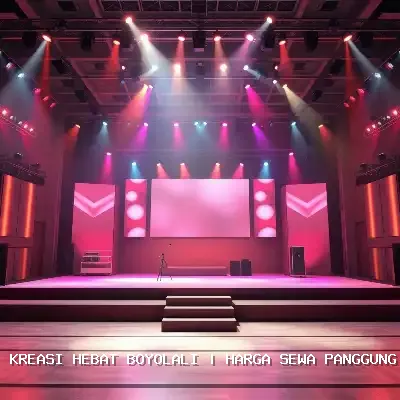 Harga Sewa Panggung Ukuran 4×6 Boyolali