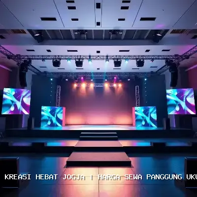 harga sewa panggung ukuran 4x6 Jogja