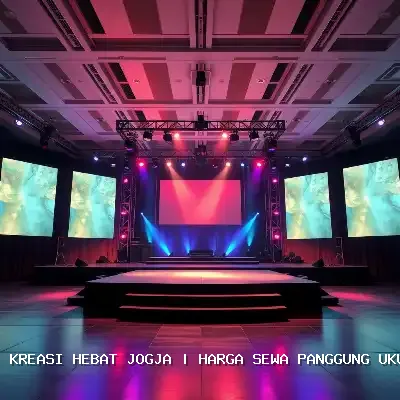 Harga Sewa Panggung Ukuran 4×6 Jogja