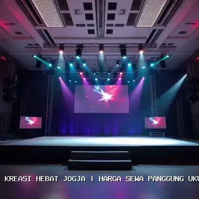 Harga Sewa Panggung Ukuran 4×6 Jogja