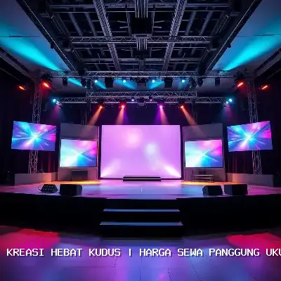 harga sewa panggung ukuran 4x6 Kudus