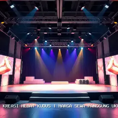 Harga Sewa Panggung Ukuran 4×6 Kudus