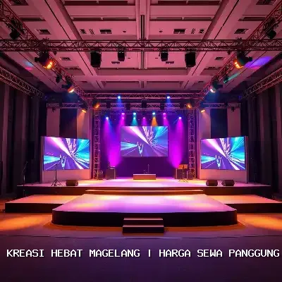 harga sewa panggung ukuran 4x6 Magelang