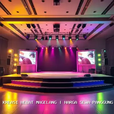 Harga Sewa Panggung Ukuran 4×6 Magelang