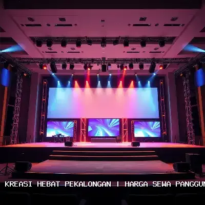 Harga Sewa Panggung Ukuran 4×6 Pekalongan