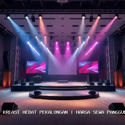 Harga Sewa Panggung Ukuran 4×6 Pekalongan