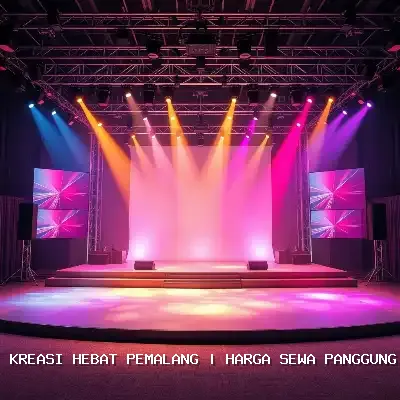 harga sewa panggung ukuran 4x6 Pemalang
