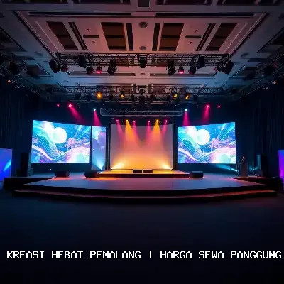 Harga Sewa Panggung Ukuran 4×6 Pemalang
