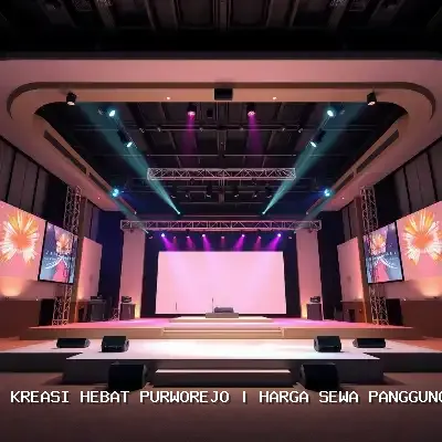 harga sewa panggung ukuran 4x6 Purworejo