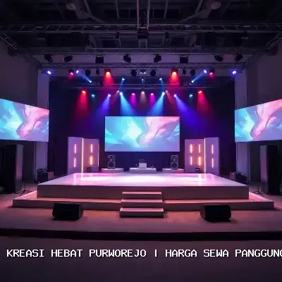 Harga Sewa Panggung Ukuran 4×6 Purworejo