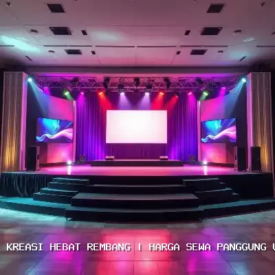 Sewa Panggung Ukuran 4×6 di Rembang