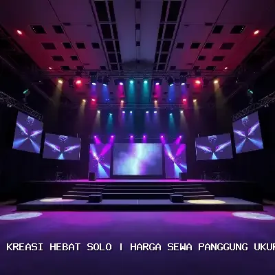 Sewa Panggung Ukuran 4×6 di Solo