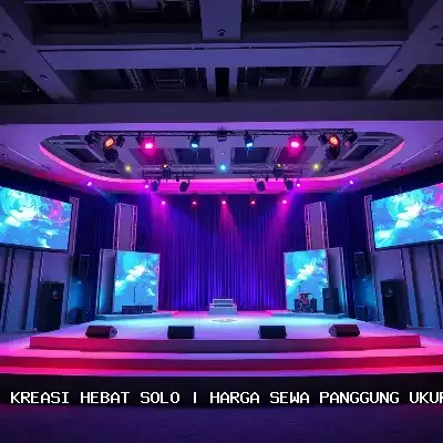 Sewa Panggung Ukuran 4×6 di Solo