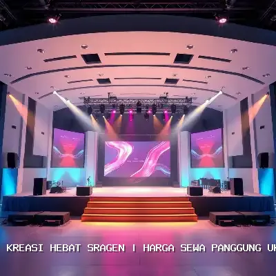Sewa Panggung Ukuran 4×6 di Sragen